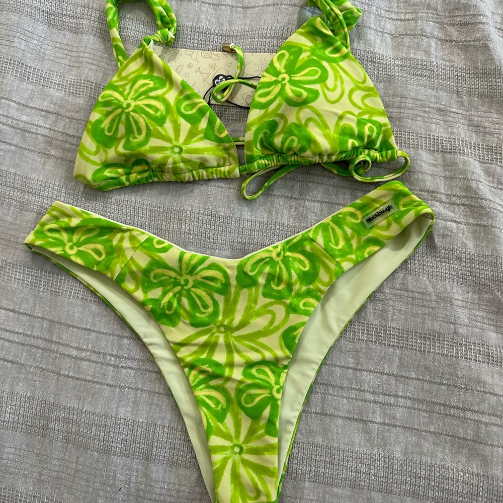 Black bough bikini S M